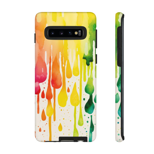 Rainbow Spring Showers - Impact Resistant Phone Case
